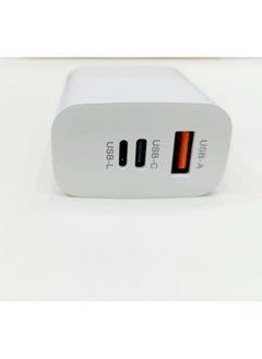 OnePlus One 66W 2 Pin 3 Ports Super Fast Universal Adapter Compatible Oneplus Mi Vooc Redmi And More  - Image 3