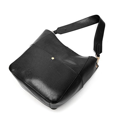 Molodo Womens Handbag, Pu Leather Bucket Tote Purse And Handbags Medium Satchel Hobo Purse Designer Work Shoulder Bags - Image 2