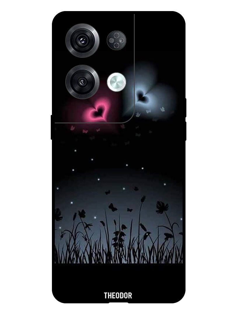 Theodor Protective Case Cover For OPPO RENO 8 PRO 5G Two Hearts (2)  - Image 1