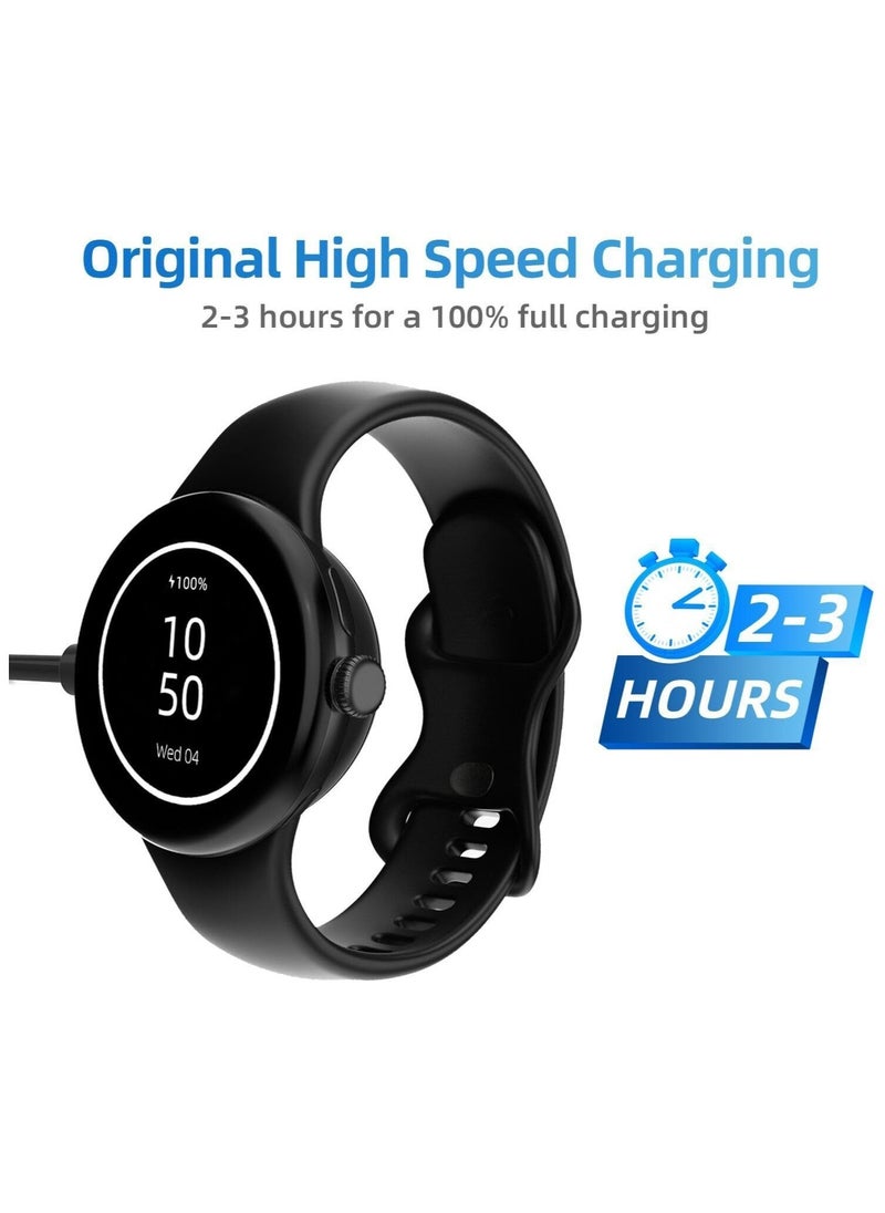 Generic 1pcs Compatible for Google Pixel Watch 2 Charger Replacement type C Charging Cable Dock Stand for Pixel Watch 2 Smartwatch  - Image 5