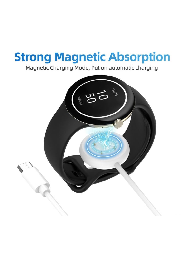 Generic 1pcs Compatible for Google Pixel Watch 2 Charger Replacement type C Charging Cable Dock Stand for Pixel Watch 2 Smartwatch  - Image 3