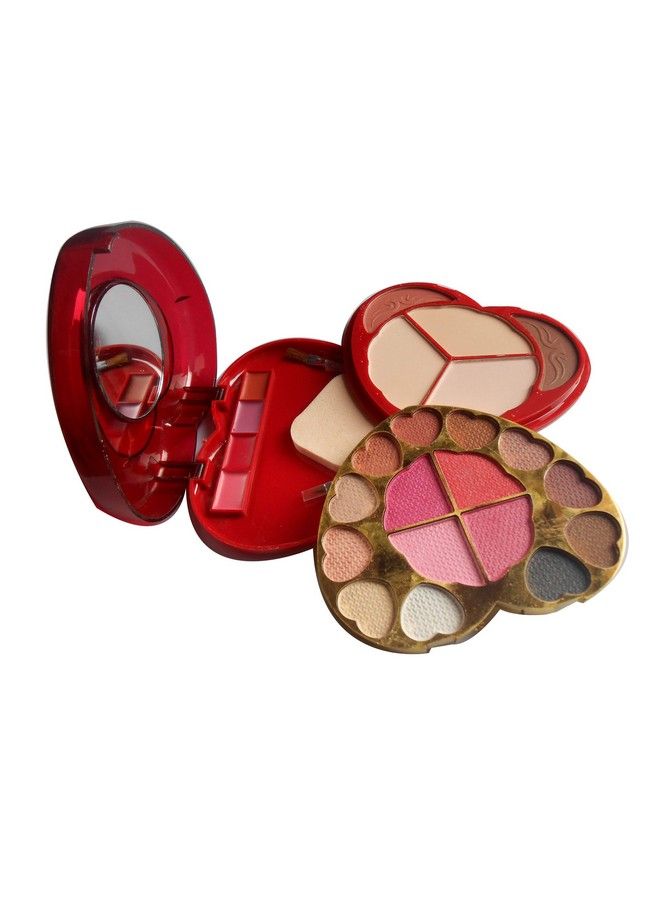 ADS Color Series 15 Eyeshadow 2 Blusher 3 Powder Cake 4 Lipcolour A39002 - Image 2