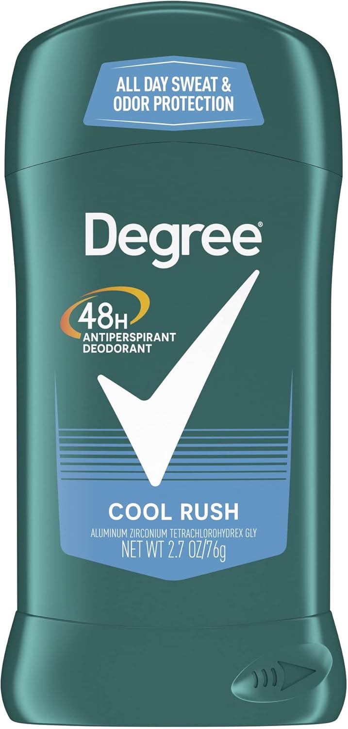DEGREE Antiperspirant Dry Protection, Twin Pack, Cool Rush, 2.7 oz (Pack of 2)