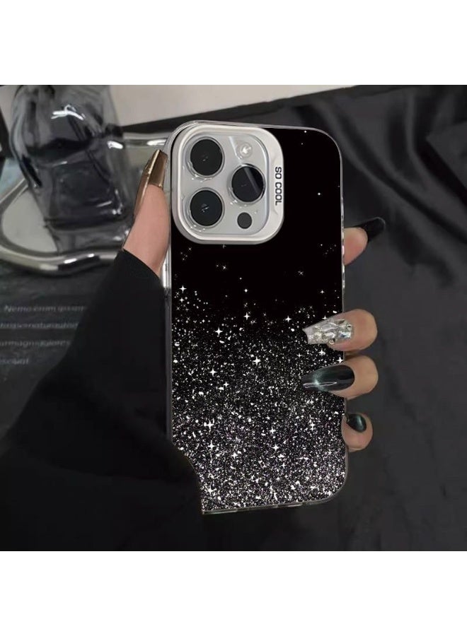 Glitter Starry iPhone 16 Pro Case – Sparkling Starlight Design, Shockproof, Anti-Scratch, Drop Protection, Anti-Fingerprint - Image 2