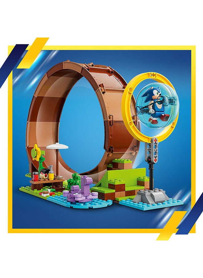 LEGO - Sonic The Hedgehog Sonic’S Green Hill Zone Loop Challenge 76994 Building Toy Set For Ages 8+, Comes With 9 Characters Including Dr. Eggman, Plus Badniks Chopper And Newtron, And Accessories (802 Pieces) - Image 1