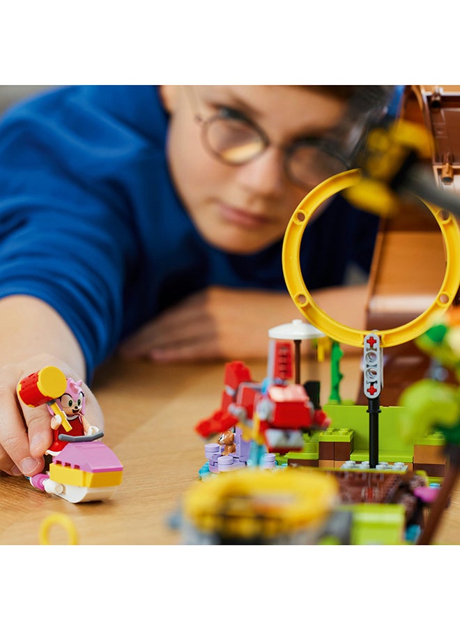 LEGO - Sonic The Hedgehog Sonic’S Green Hill Zone Loop Challenge 76994 Building Toy Set For Ages 8+, Comes With 9 Characters Including Dr. Eggman, Plus Badniks Chopper And Newtron, And Accessories (802 Pieces) - Image 1