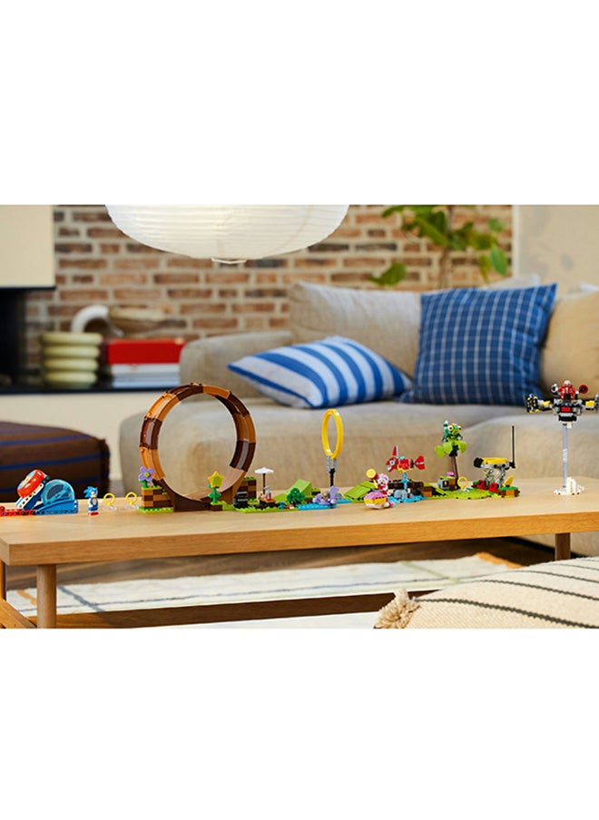 LEGO - Sonic The Hedgehog Sonic’S Green Hill Zone Loop Challenge 76994 Building Toy Set For Ages 8+, Comes With 9 Characters Including Dr. Eggman, Plus Badniks Chopper And Newtron, And Accessories (802 Pieces) - Image 1