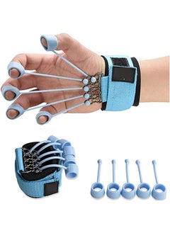 YQbest Finger Exercise Trainer Flexion and Extension Training Equipment Rehabilitation Fitness Grip Different Resistance for Arthritis Carpal Tunnel  - Image 1