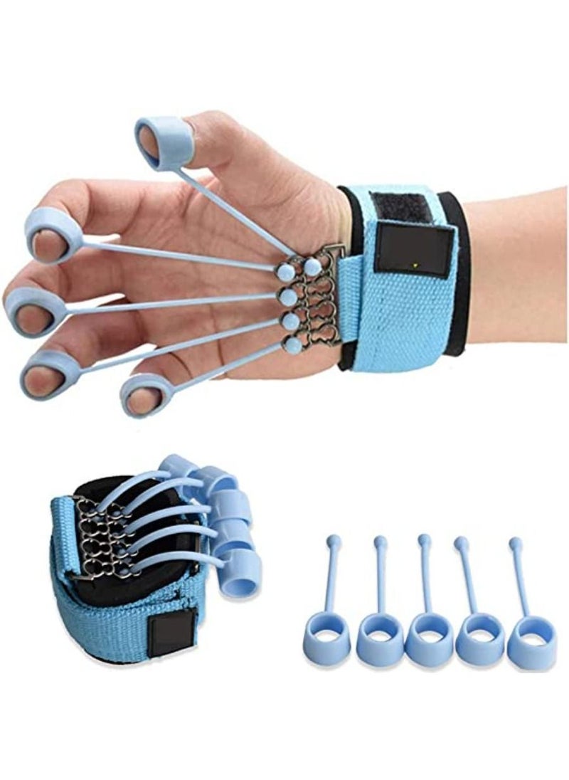 YQbest Finger Exercise Trainer Flexion and Extension Training Equipment Rehabilitation Fitness Grip Different Resistance for Arthritis Carpal Tunnel  - Image 1