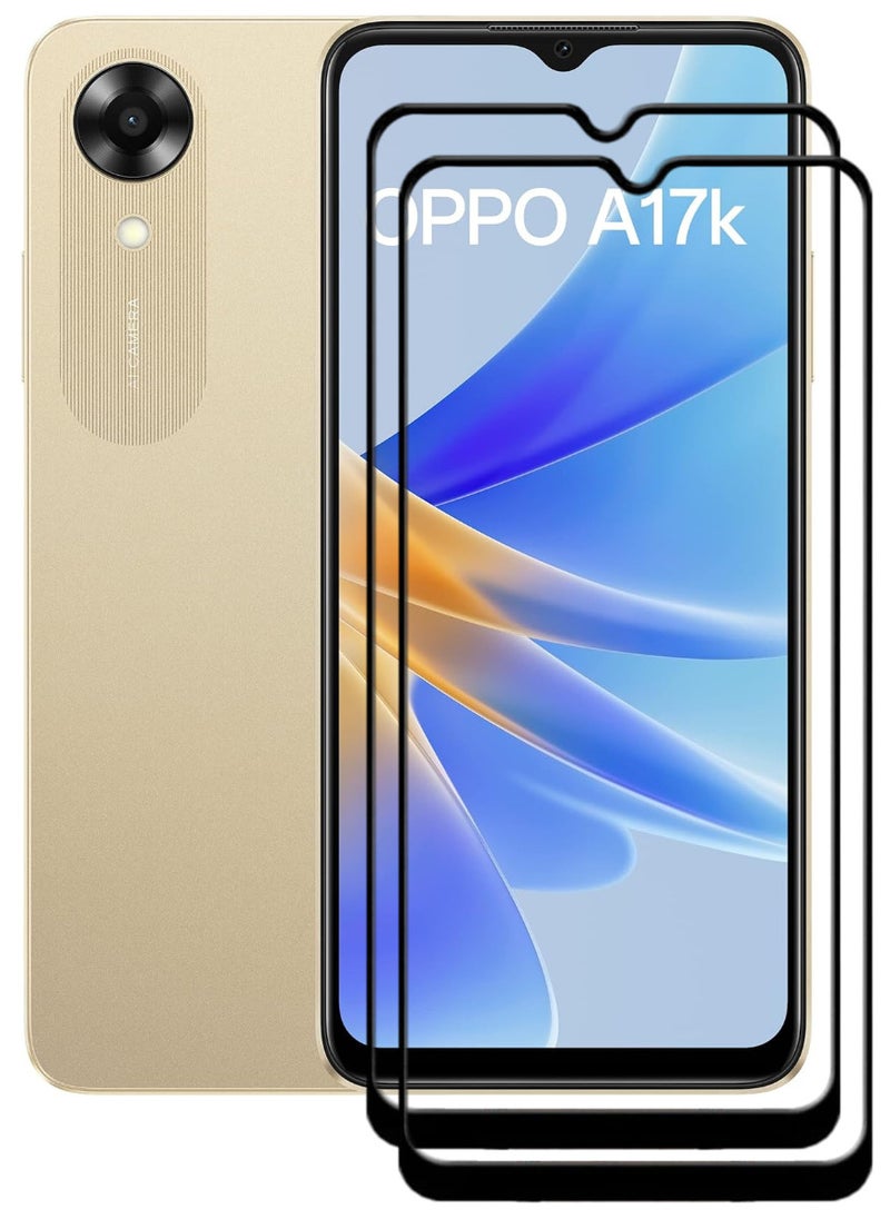 أكاليكس قطعتين، حماية شاشة،  لهاتف اوبوA17k، جودة ممتازة. - Image 1