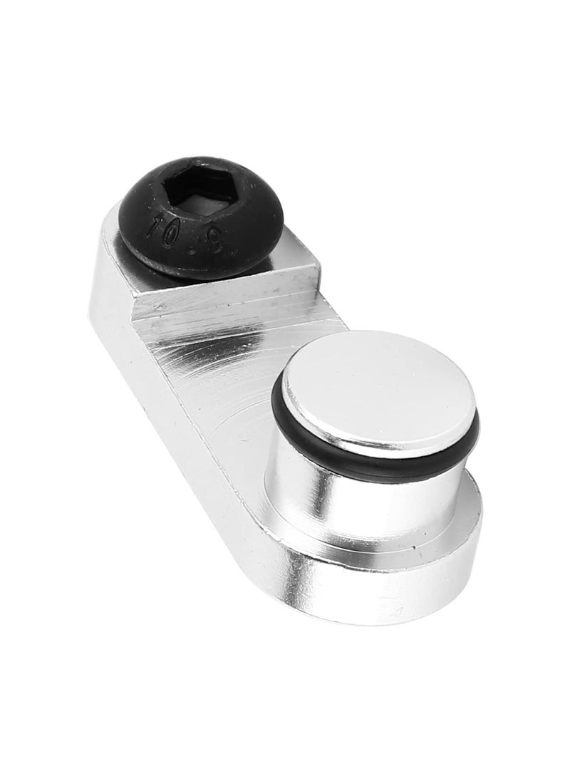 Intake Manifold EVAP Block Off Plate Delete Plug Aluminum Alloy Replacement for LS LT Truck LSX 4.8L 5.3L 6.0L V8