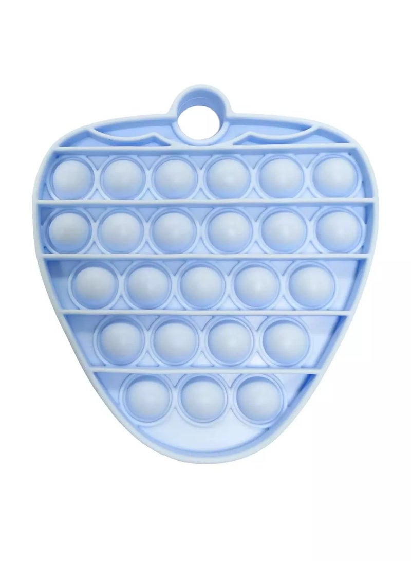 Generic 1pc Strawberry Shaped Push Bubble Toy  - Image 1