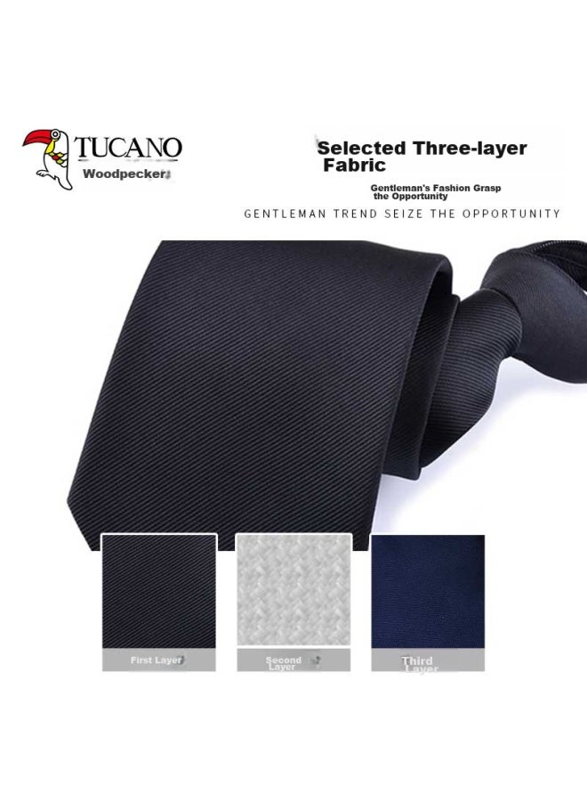 Tucano رباط سحاب للرجال، ملابس رسمية للأعمال، رباط كسول بدون رباط، قميص بدلة، مساعد عريس، علبة فاخرة - Image 5