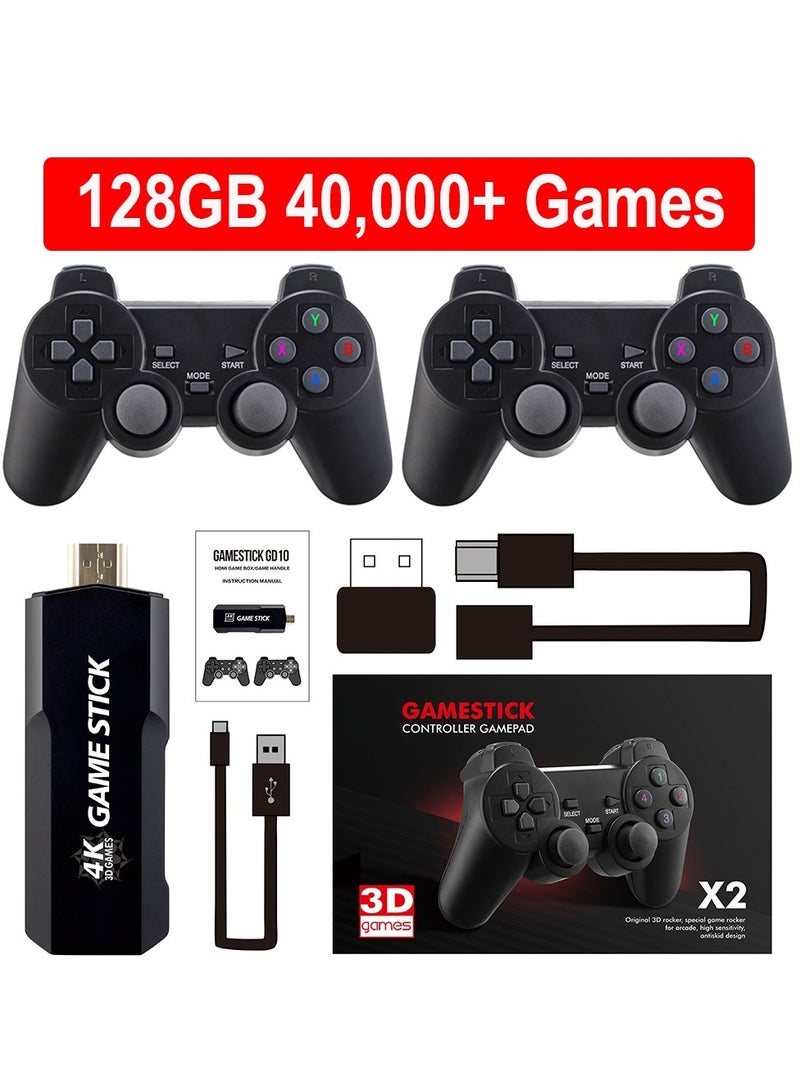 وحدة تحكم ألعاب فيديو محمولة ، وحدات تحكم لاسلكية ، 50 محاكيًا ، 40000+ لعبة لجهاز PS1 / N64 / DC - Image 2