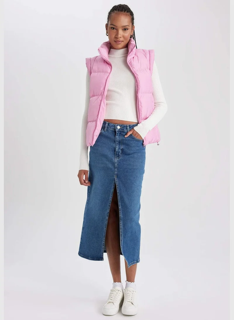 DeFacto Woman Long Fit Denim Skirt