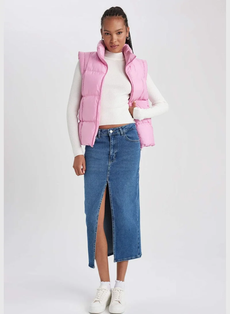 DeFacto Woman Long Fit Denim Skirt