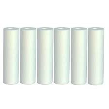 CFS CFS  6 Pack Whole House Premium Spun Polypropylene Water Filter Cartridges Compatible with P5A P5 Models  Removes Bad Taste and odor  Replacement Filter Cartridge  5 Micron  White