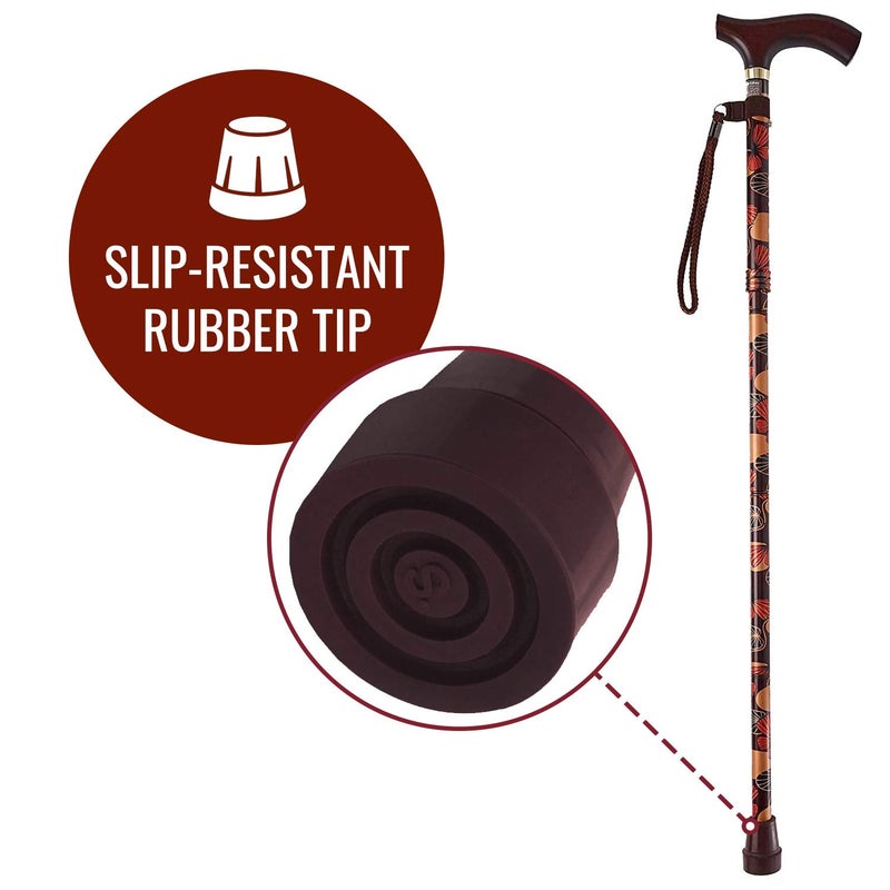 Switch Sticks Aluminum Adjustable Folding Cane and Walking Stick collapses and adjusts from 32 to 37 inches, Mimi - Image 5