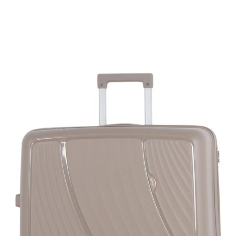 Aviator Luxury Complete Luggage Set - 3 Pieces in Shatterproof Polypropylene (Large Sizes and Superior Features) - Image 4