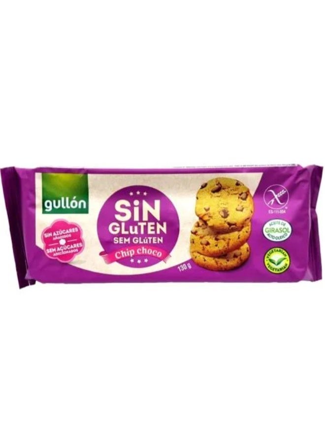Gullon Choco gluten free biscuits, 130 g, Gullon - Image 1