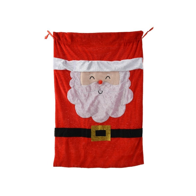 Kaemingk Gift Bag – Polyester, Christmas Holiday Packaging, Festive Xmas Present Wrap, Seasonal Home Décor Accent