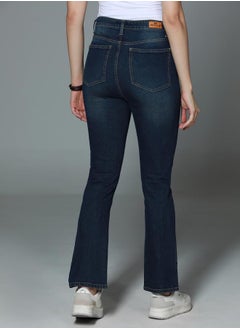HIGH STAR High Rise Bootcut Clean Look Light Fade Jeans  - Image 1