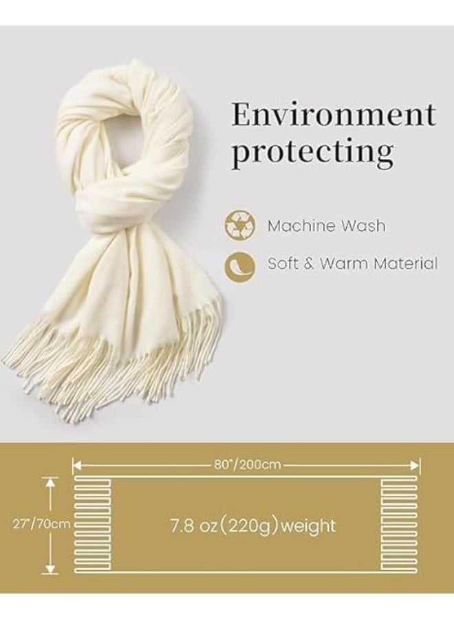 Scarfs for Women Pashmina Shawls and Wraps for Evening Dress Bridesmaid Wedding Bridal Winter Warm Long Large Scarves - Image 2