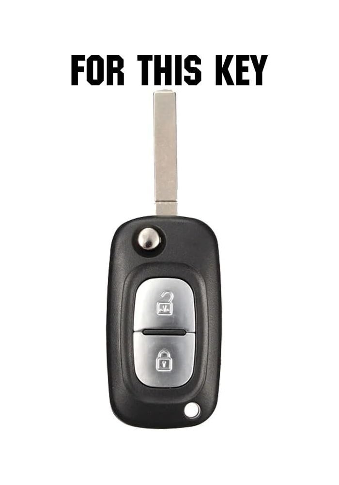 QASULER Silicone Car Key Case Cover - Image 2