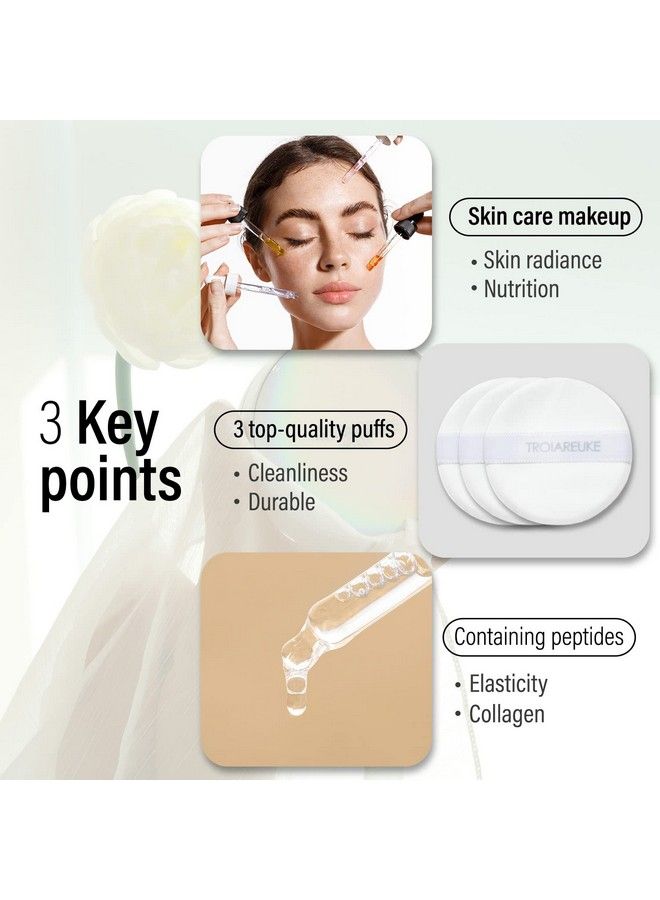 TROIAREUKE Seoul "Bridal" Cushion Foundation (Shade 21 Pink Beige) Natural Coverage Foundation I Wedding Makeup For All Skin Types Glowingflawless Finish I Korean Aesthetic Makeup - Image 5
