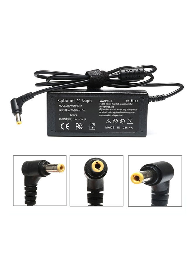 NIBEMINENT Laptop Charger For HP Business Notebook 6730S Black  - Image 2