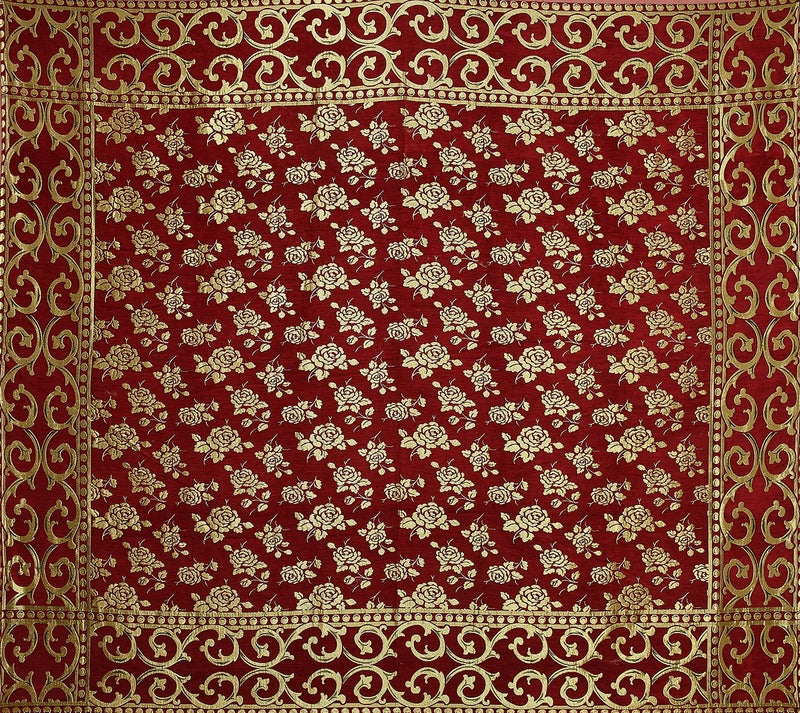jayvaam Chenille Bedsheet for Double Bed with 2 Pillow Covers - Double Bed Queen Size Abstract Bedsheet - Bedsheet for Bedroom Hotel, Office, Living Room, 90 x 100 Inch - Image 4