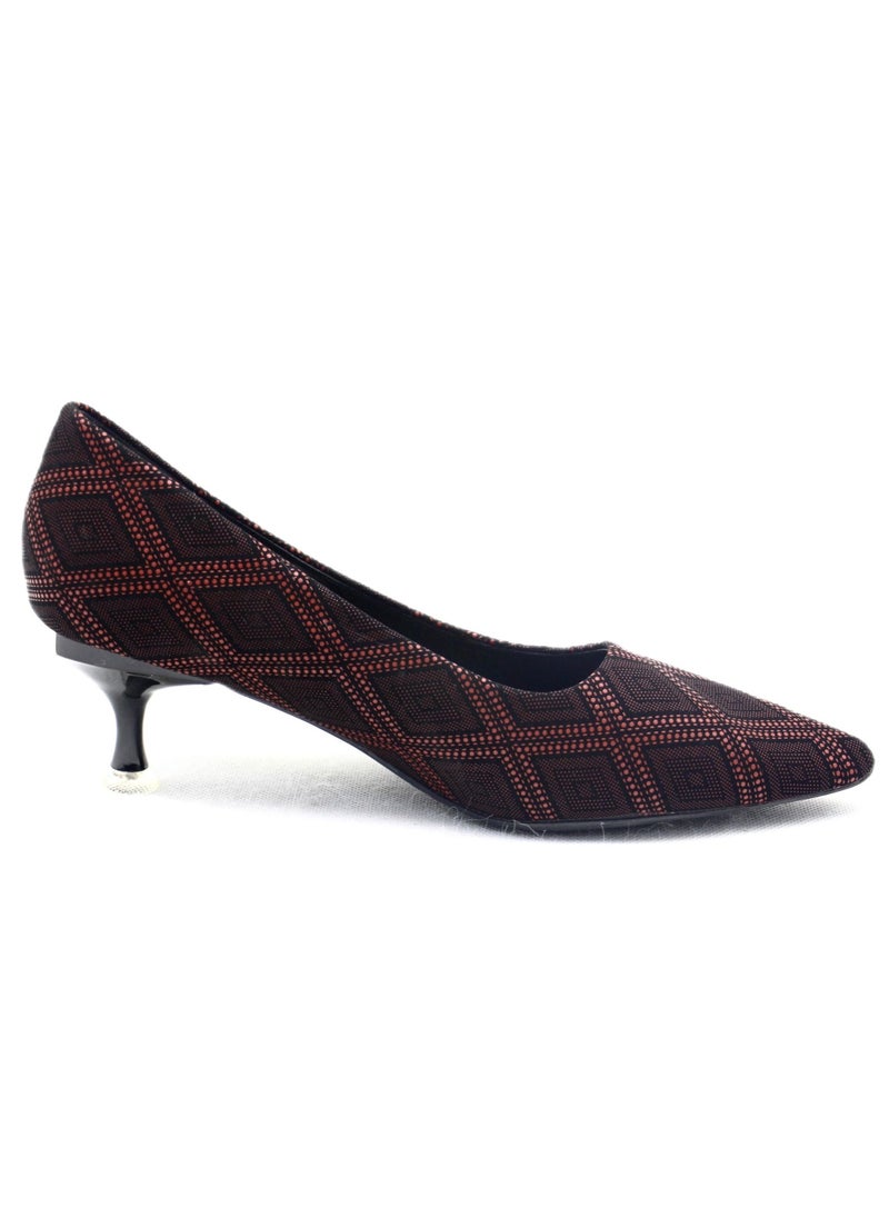SD.Felano - SD Felano Women's Formal Shoes | Closed Toe, Casual Slip-On Kitten Heels for Girls & Ladies | Lightweight Women's Fashion Shoes for Party Bride Wedding Dress Shoes - Image 1