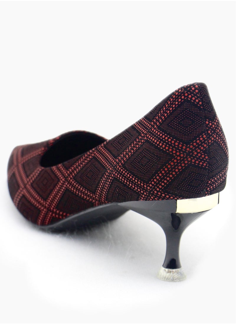 SD.Felano - SD Felano Women's Formal Shoes | Closed Toe, Casual Slip-On Kitten Heels for Girls & Ladies | Lightweight Women's Fashion Shoes for Party Bride Wedding Dress Shoes - Image 1
