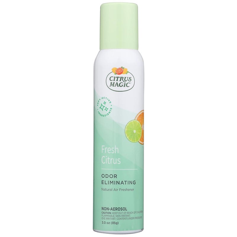 Citrus Magic Natural Odor Eliminating Air Freshener Spray - Tropical Citrus Blend, 3-Ounce - Image 1