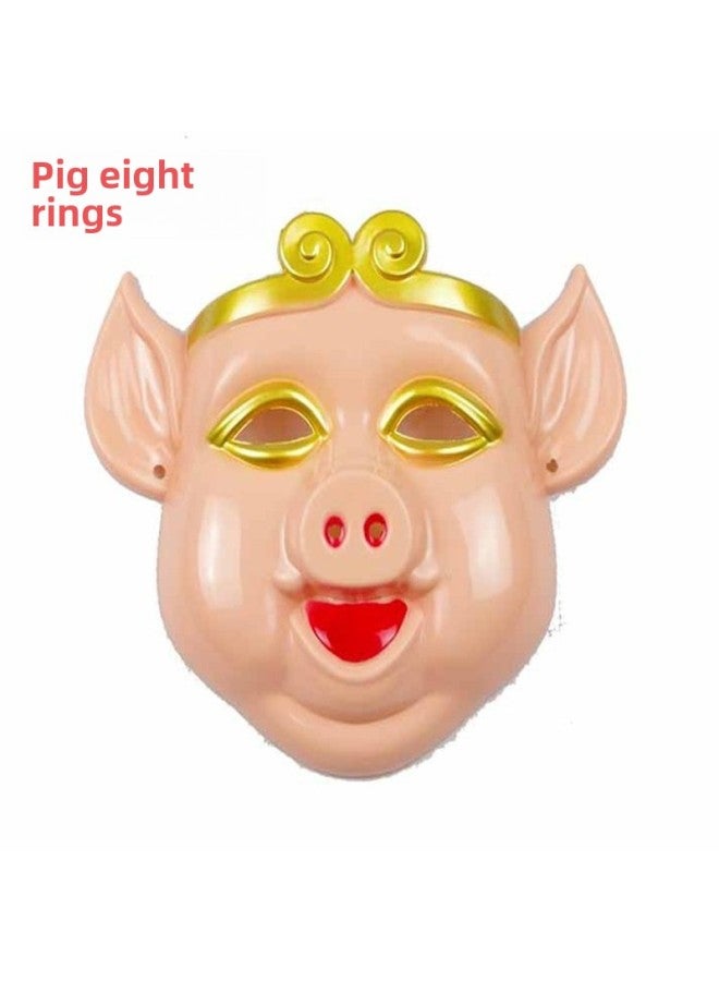 Children's Cartoon Ultraman Anime Mask Set  Ball Party Stall Toys Wholesale-Color:Glowing Sun Wukong Mask - Image 3