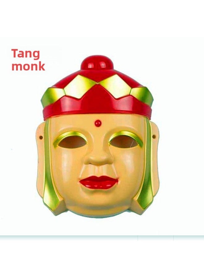Children's Cartoon Ultraman Anime Mask Set  Ball Party Stall Toys Wholesale-Color:Glowing Sun Wukong Mask - Image 4