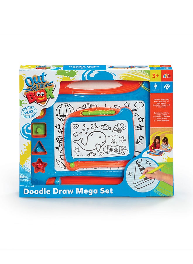 ADDO Out Of The Box Doodle Draw Mega Set, Drawing And Coloring, Educational & Learning Tiy, Gift For Kids And Toddlers - Image 2