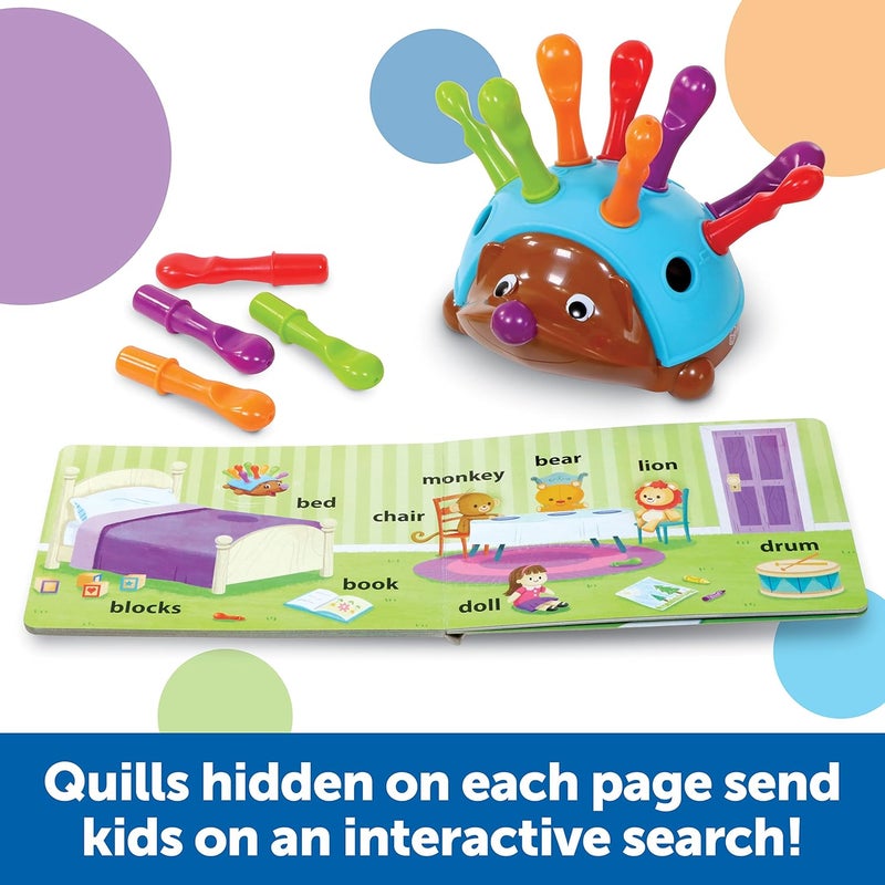 ليرننج ريسورسز مجموعة كتب "Learning Resources Spike The Fine Motor Hedgehog" للكلمات الأولى - Image 3