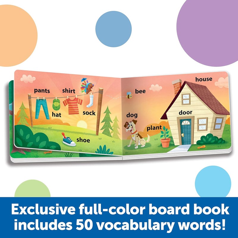ليرننج ريسورسز مجموعة كتب "Learning Resources Spike The Fine Motor Hedgehog" للكلمات الأولى - Image 2