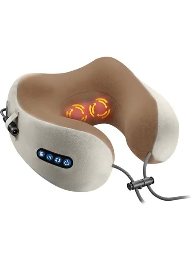 Electric Neck and Shoulder Massager – Ergonomic U-Shaped Pillow Design – Deep Tissue Relief & Muscle Relaxation – Portable Support for Home, Office & Travel - Image 1