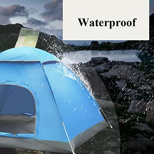 DASNDAS Polyester Waterproof 6 Person Camping & Outdoor Tent for Fishing Travel Hiking Hunting Camping (Multicolour 6 Person) - Image 3