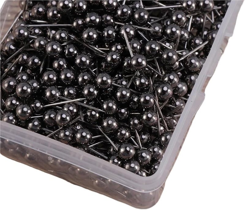 Golden Push Pins 900 PCS Thumbtacks for Bulletin Boards Cork Board Map Decor - Image 4