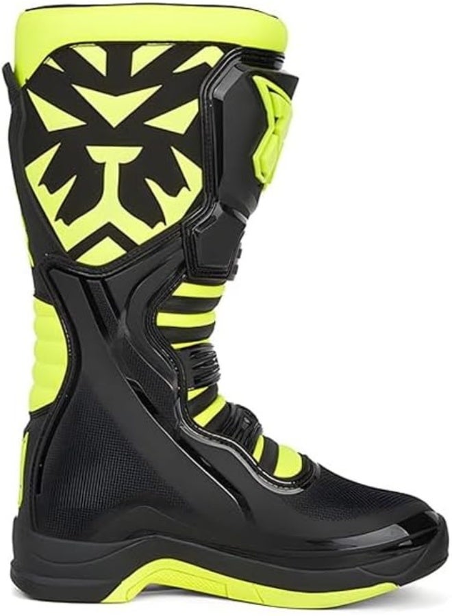 T2 Pro-Style Motocross Leather Boots - Image 4
