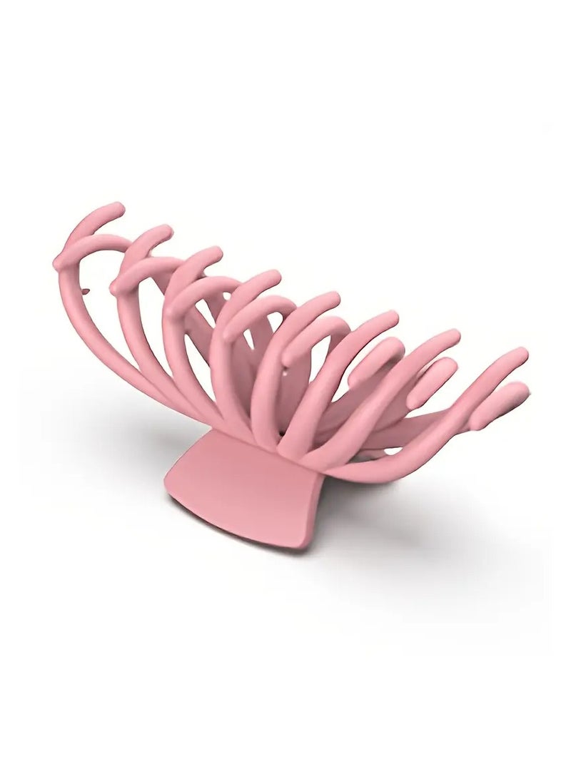 Goolsky Larg Hair Claw Simple Ladies Hair Claw Shark Claw Plastic Hair Clip Elegant Hair Accessory - Image 1