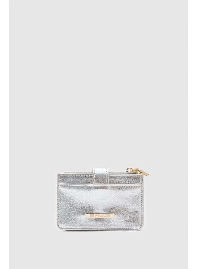Cleo Zipper Women's Wallet Lame.
