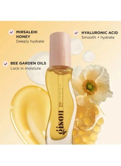 Gisou Gisoo Lip Oil Honey  Infused 0.27 oz 8 ml  - Image 3
