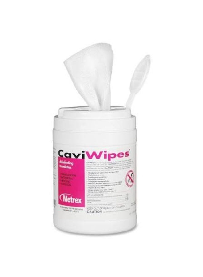 Metrex CaviWipes Disinfecting Wipes, 220 Towelettes/Canister - Image 2