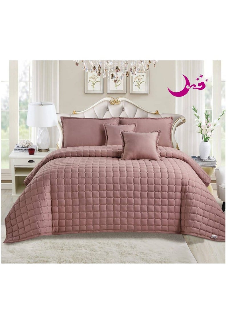 Moon Comforter Set 6 Piece Double-Sided Microfiber Bedspread King  - Image 1