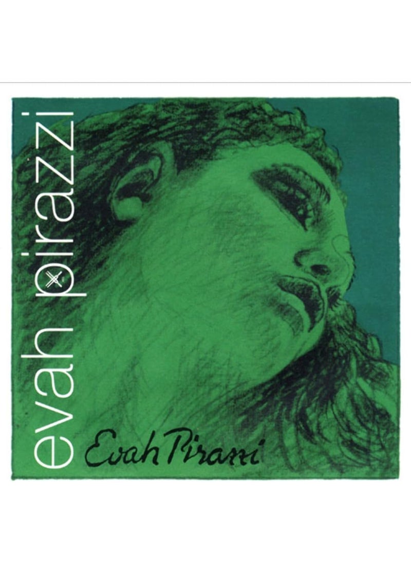 Pirastro Pirastro Evah Pirazzi 1/2-3/4 Violin String Set - Medium Gauge - Steel Ball-End E 