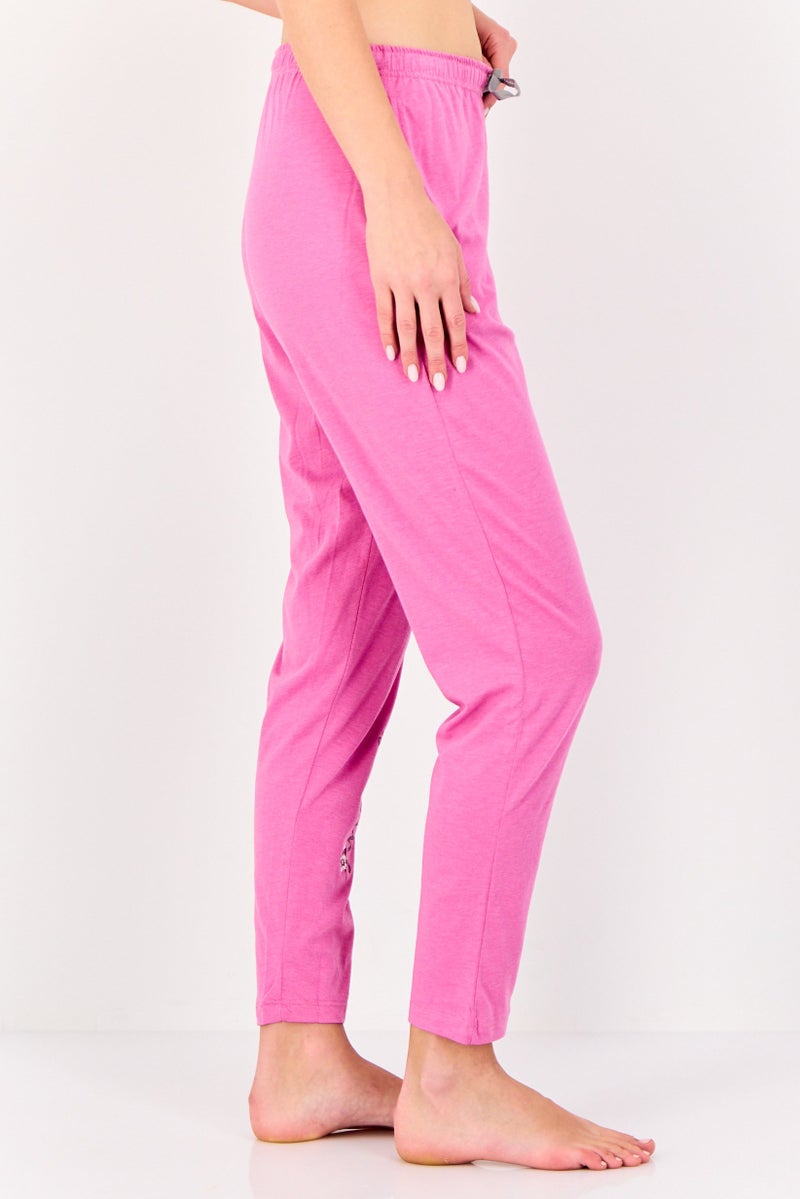 Zivame x Rosaline Women 2 Pieces All Over Print Drawstring Pajamas, Multicolor - Image 3